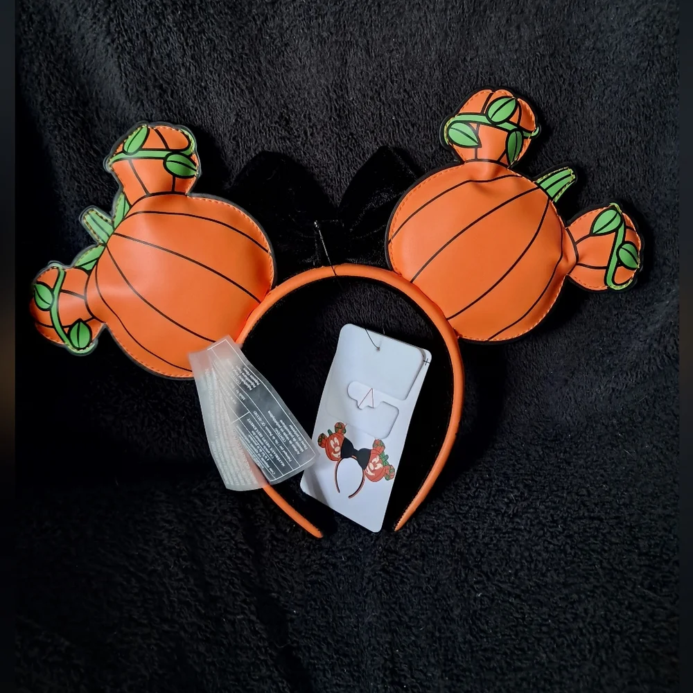 Pumpkin Mickey Ears